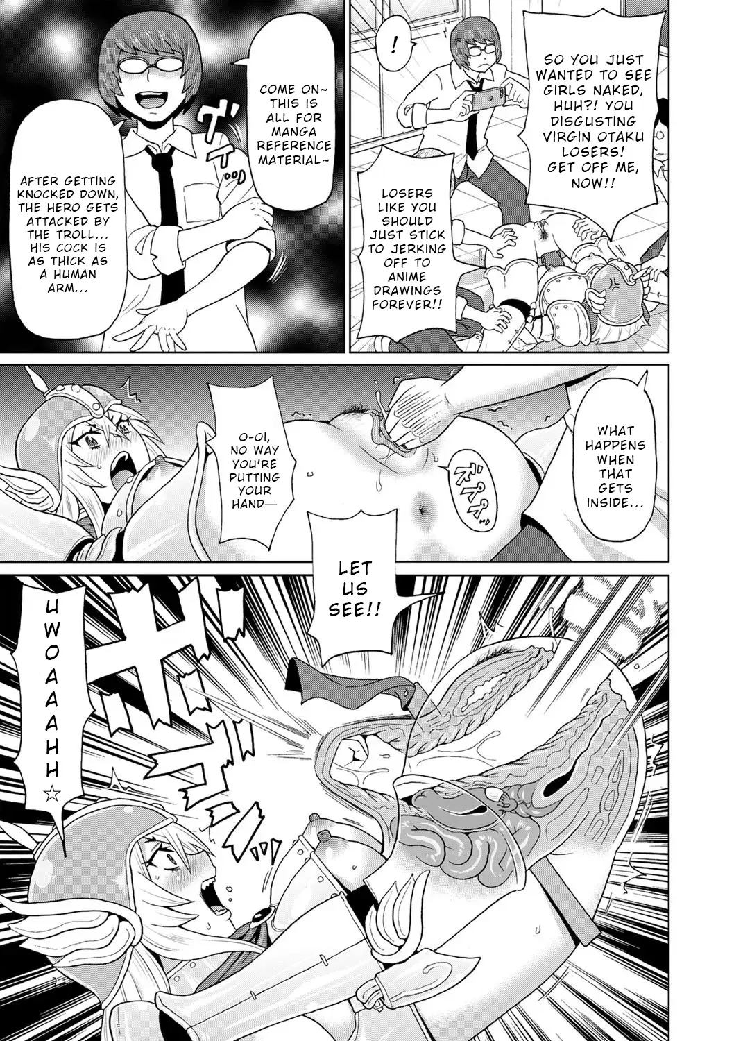 [John K. Pe-ta]Cosplay Yankee Onihara-san | Full Hole! Trust Maiden Ch. 4(Zenryoku Ana Musume) [English] [Wrecking Army] [Decensored] Page 11