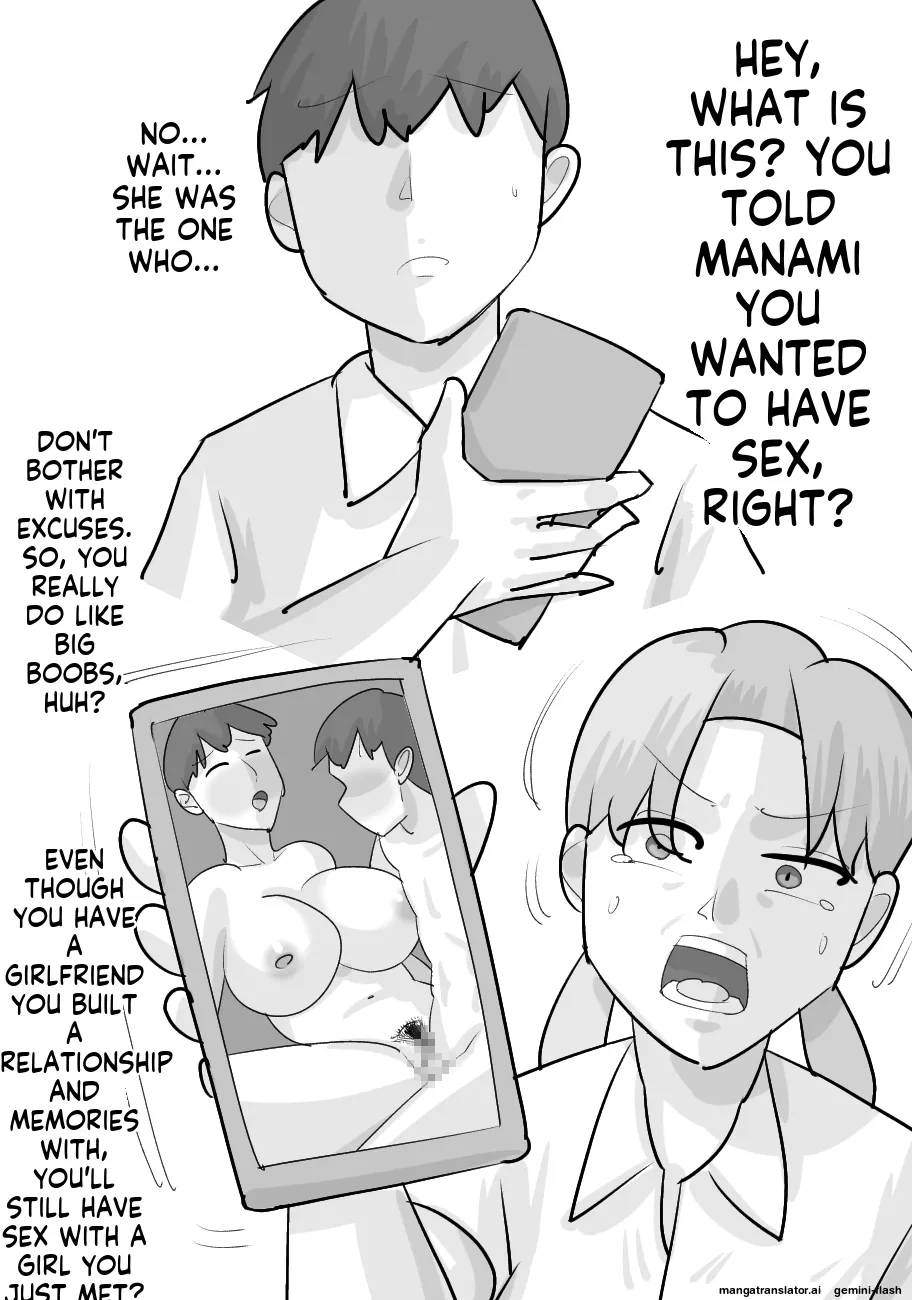 [Penchapen]Tanpatsu Busu Deka Onna ni Netorareru Kareshi[English] Page 9