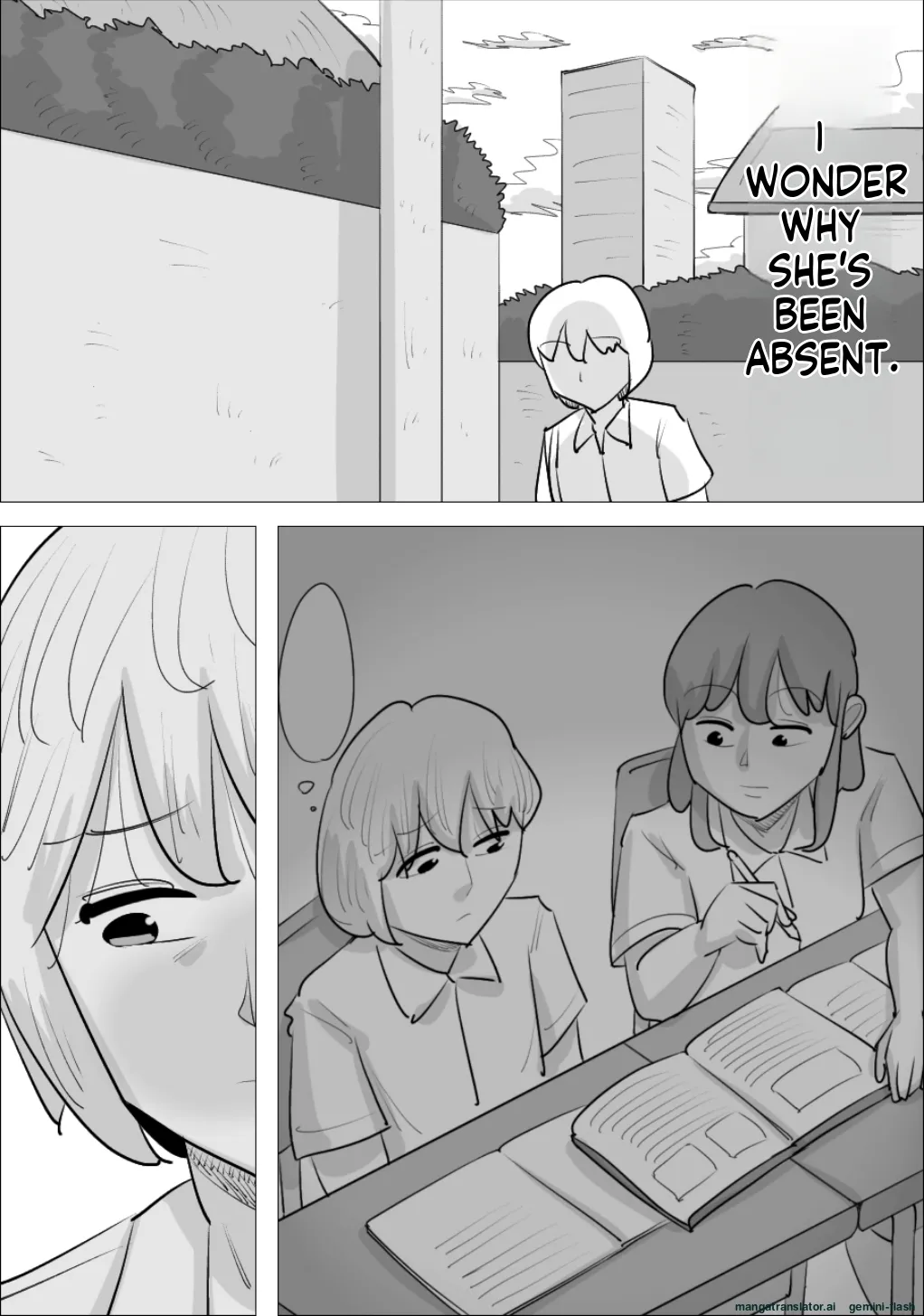 [Penchapen]A boyfriend who was stolen by a handsome, cool-looking woman[English] Page 10