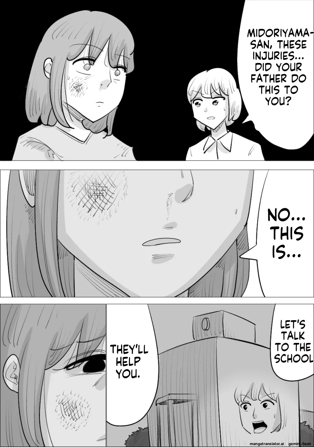 [Penchapen]A boyfriend who was stolen by a handsome, cool-looking woman[English] Page 16
