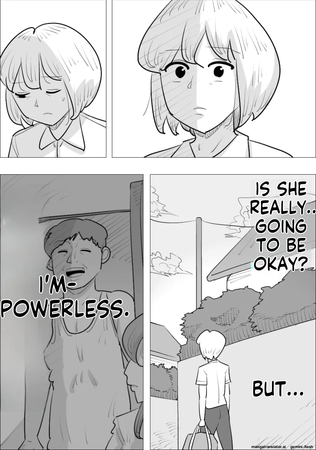 [Penchapen]A boyfriend who was stolen by a handsome, cool-looking woman[English] Page 18