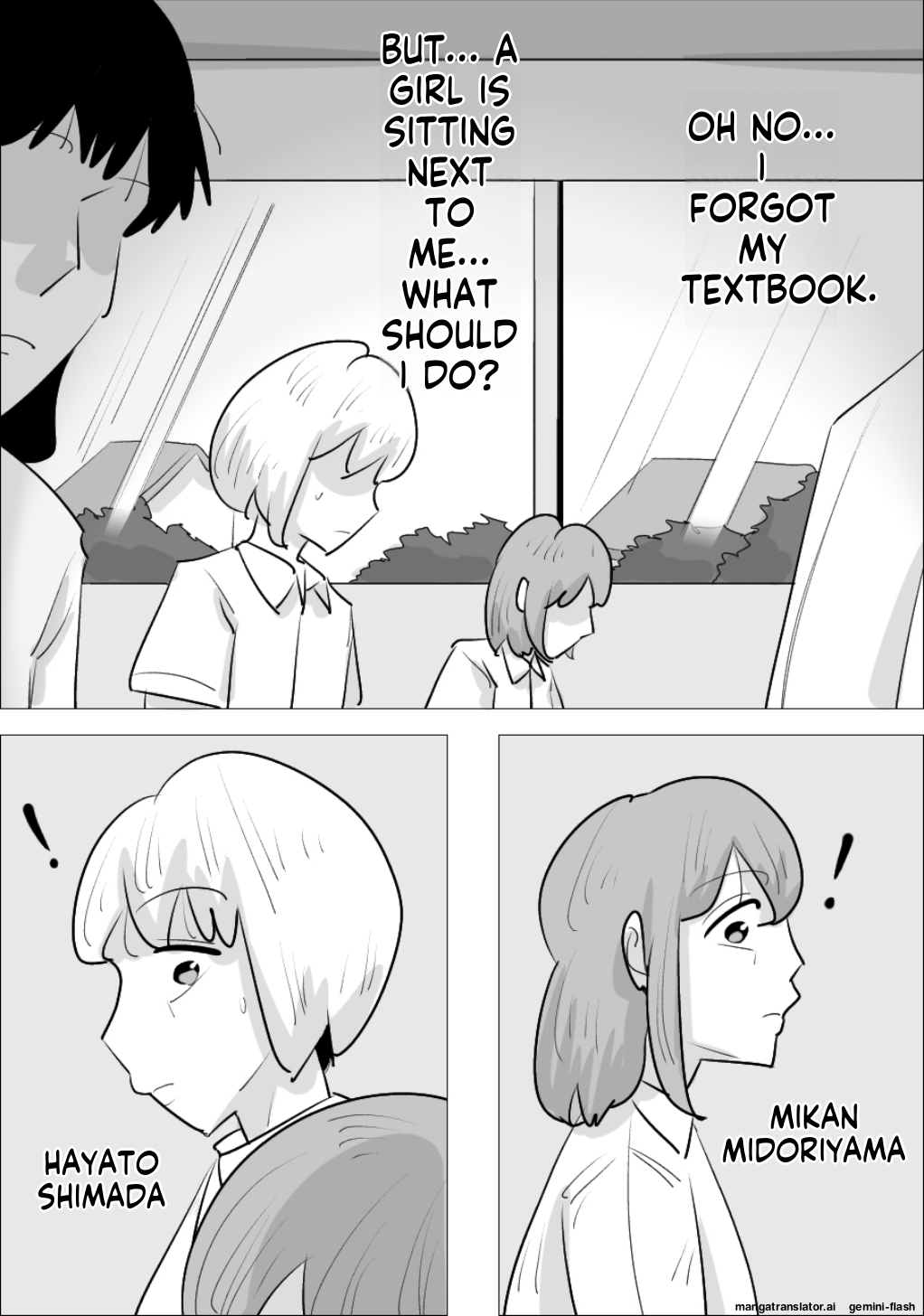 [Penchapen]A boyfriend who was stolen by a handsome, cool-looking woman[English] Page 2