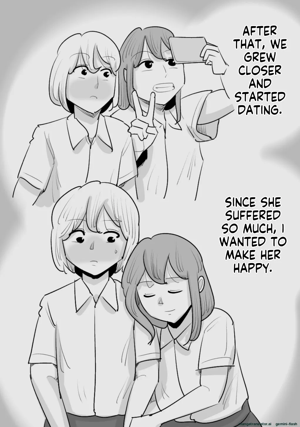 [Penchapen]A boyfriend who was stolen by a handsome, cool-looking woman[English] Page 21