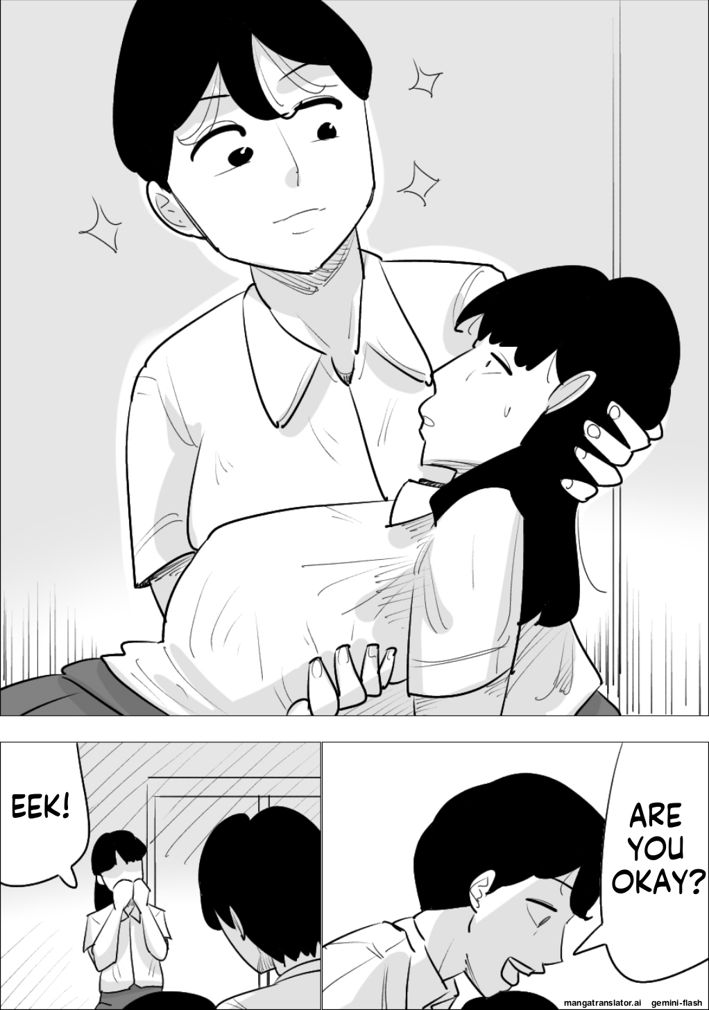 [Penchapen]A boyfriend who was stolen by a handsome, cool-looking woman[English] Page 28