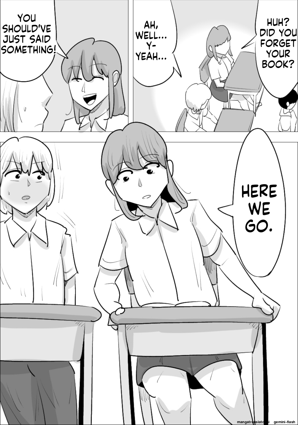 [Penchapen]A boyfriend who was stolen by a handsome, cool-looking woman[English] Page 3