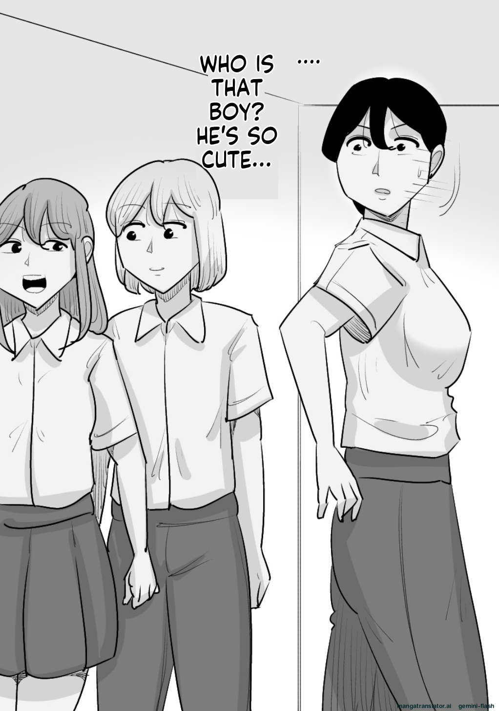 [Penchapen]A boyfriend who was stolen by a handsome, cool-looking woman[English] Page 31