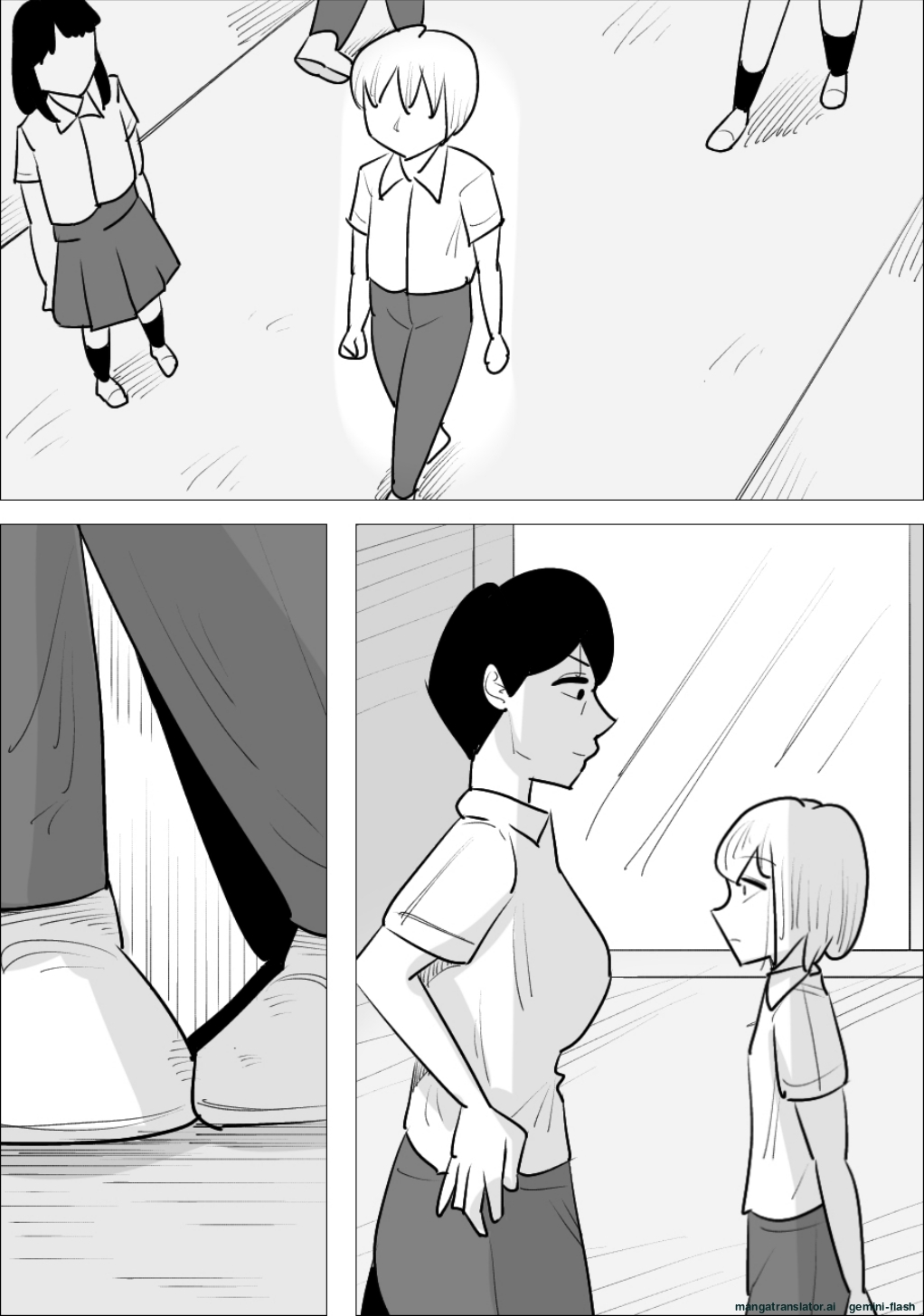 [Penchapen]A boyfriend who was stolen by a handsome, cool-looking woman[English] Page 35
