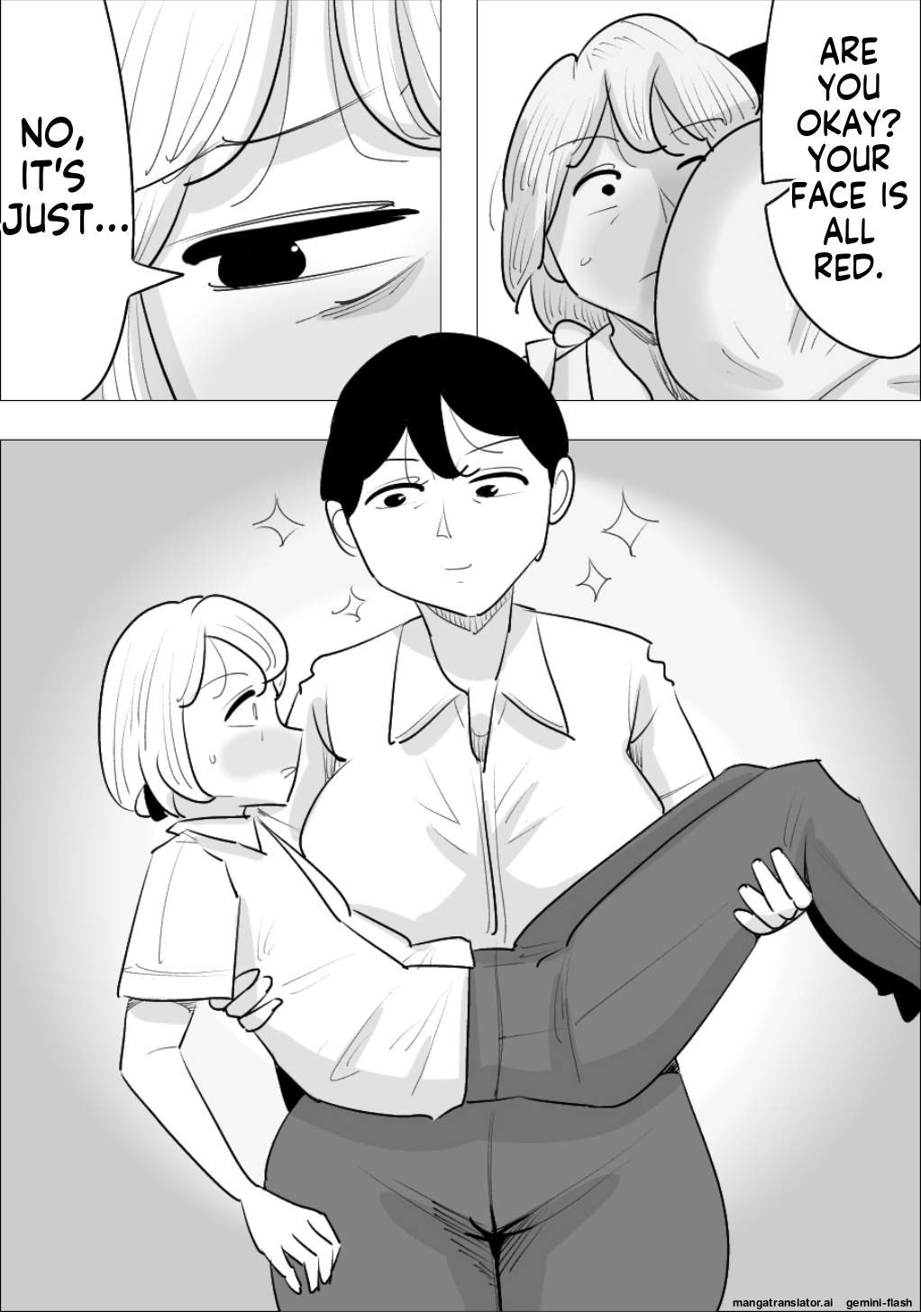 [Penchapen]A boyfriend who was stolen by a handsome, cool-looking woman[English] Page 39