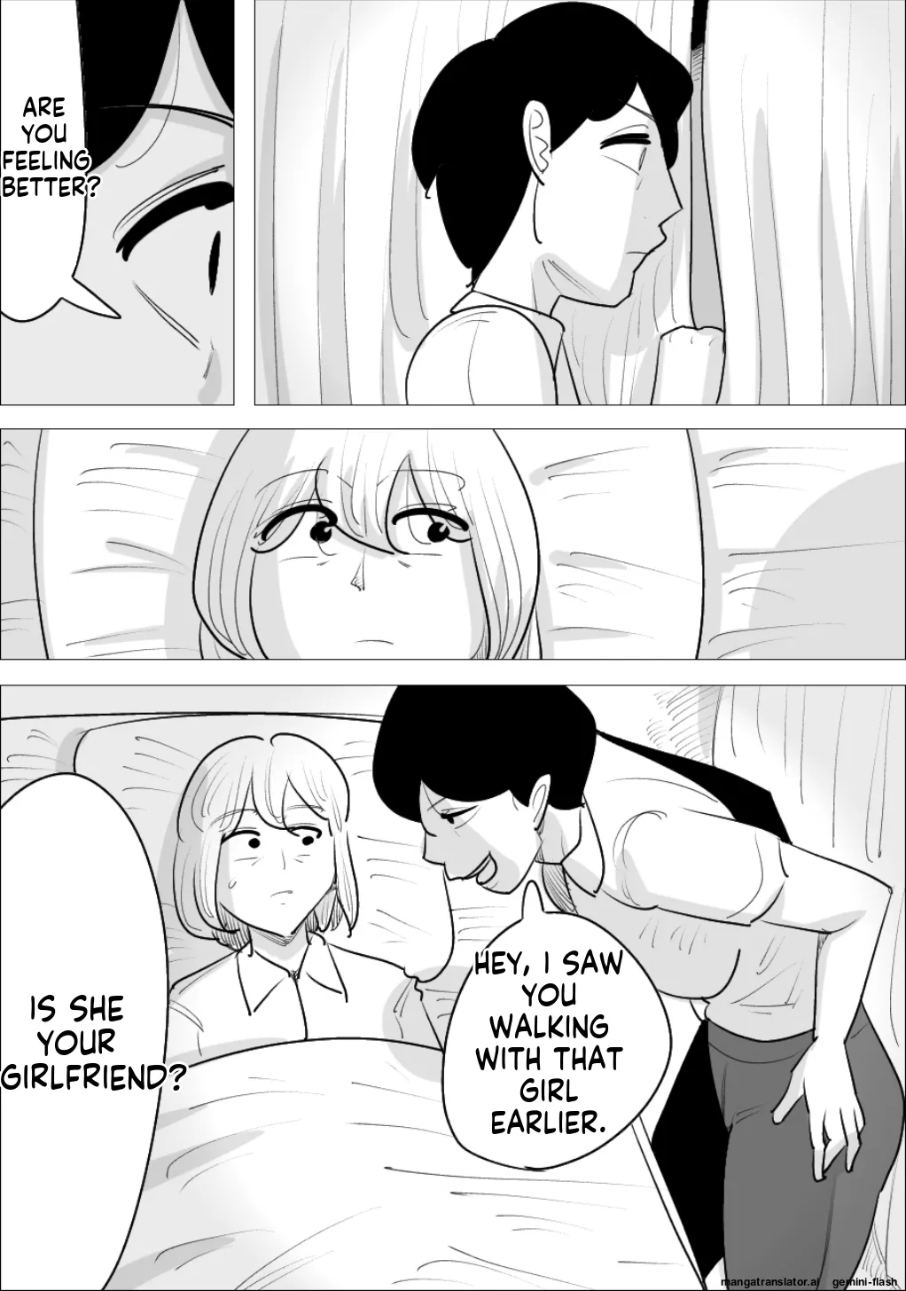 [Penchapen]A boyfriend who was stolen by a handsome, cool-looking woman[English] Page 43