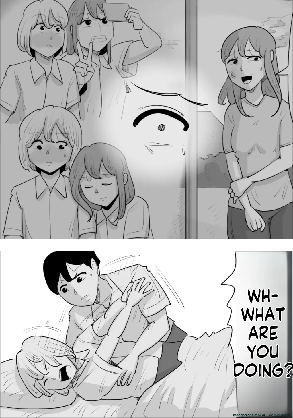[Penchapen]A boyfriend who was stolen by a handsome, cool-looking woman[English] Page 46