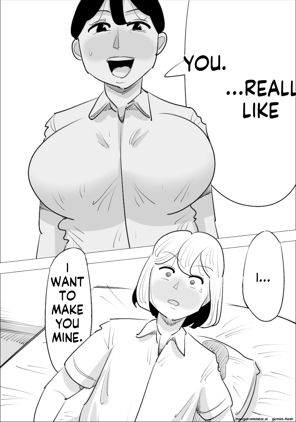 [Penchapen]A boyfriend who was stolen by a handsome, cool-looking woman[English] Page 47