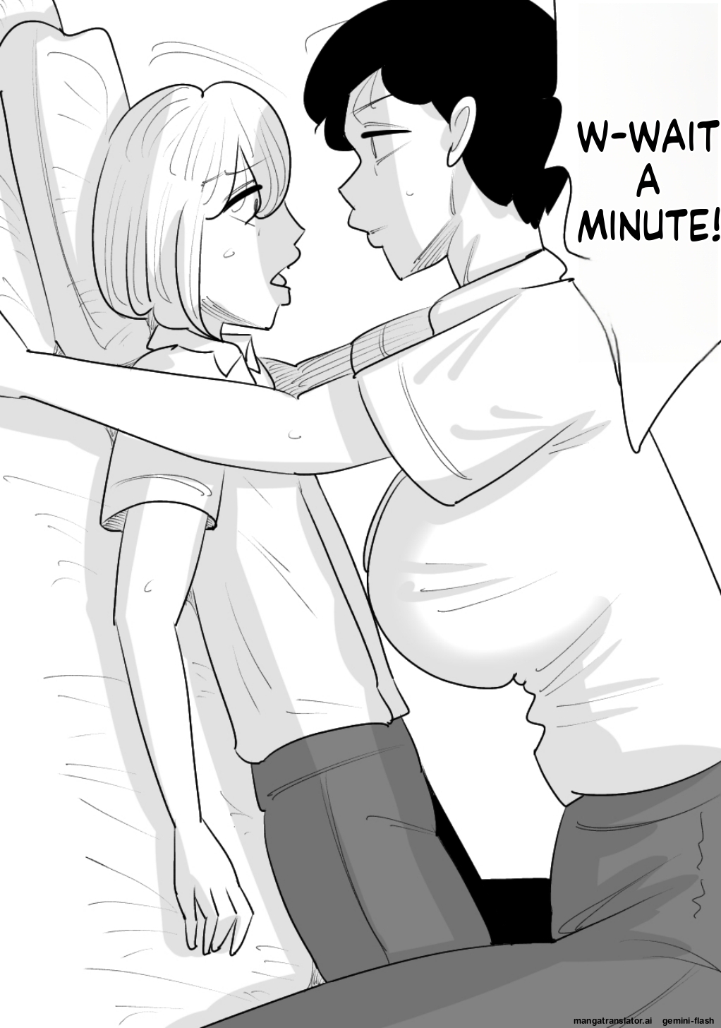 [Penchapen]A boyfriend who was stolen by a handsome, cool-looking woman[English] Page 48