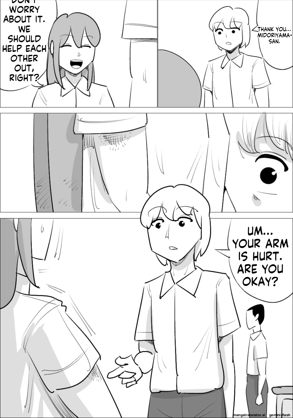 [Penchapen]A boyfriend who was stolen by a handsome, cool-looking woman[English] Page 5
