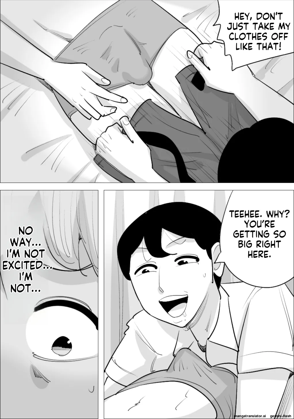 [Penchapen]A boyfriend who was stolen by a handsome, cool-looking woman[English] Page 50