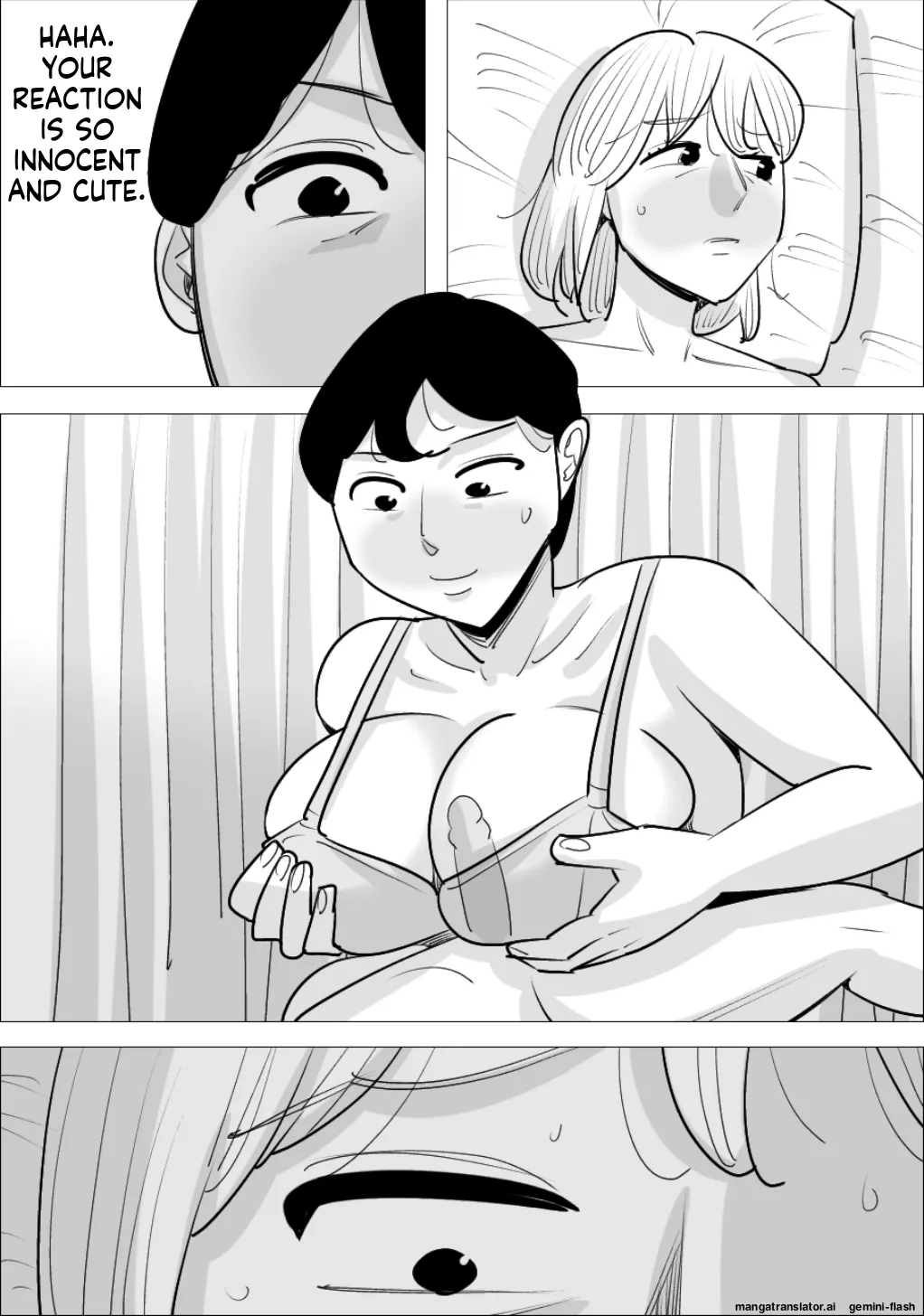 [Penchapen]A boyfriend who was stolen by a handsome, cool-looking woman[English] Page 58