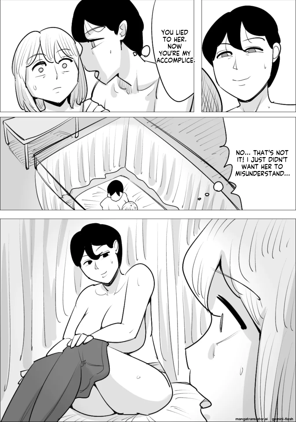 [Penchapen]A boyfriend who was stolen by a handsome, cool-looking woman[English] Page 68