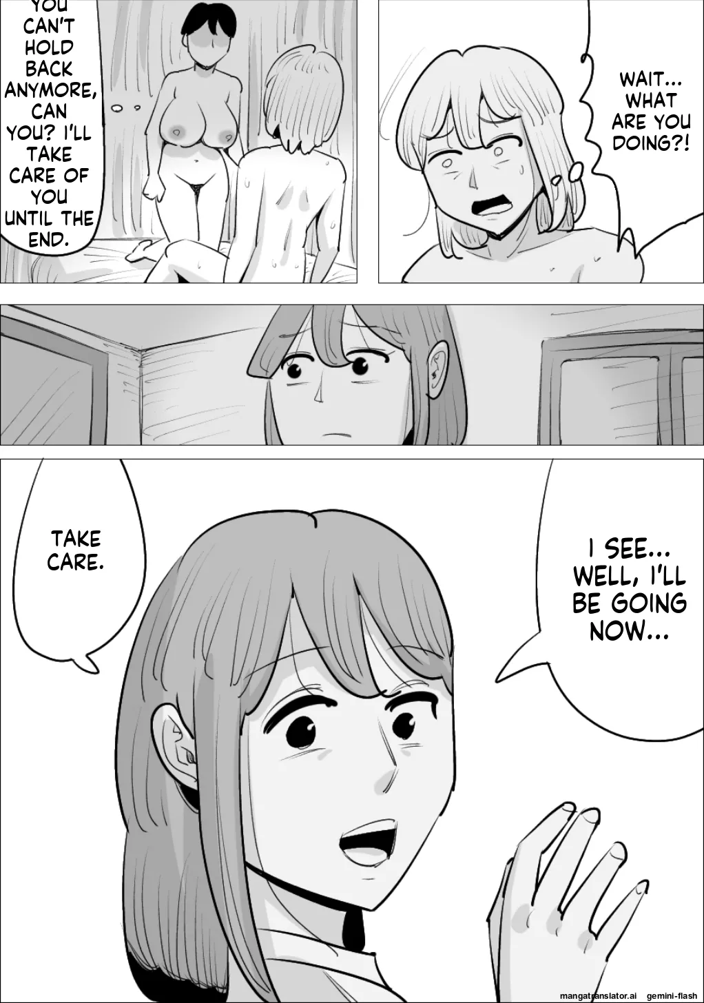 [Penchapen]A boyfriend who was stolen by a handsome, cool-looking woman[English] Page 69