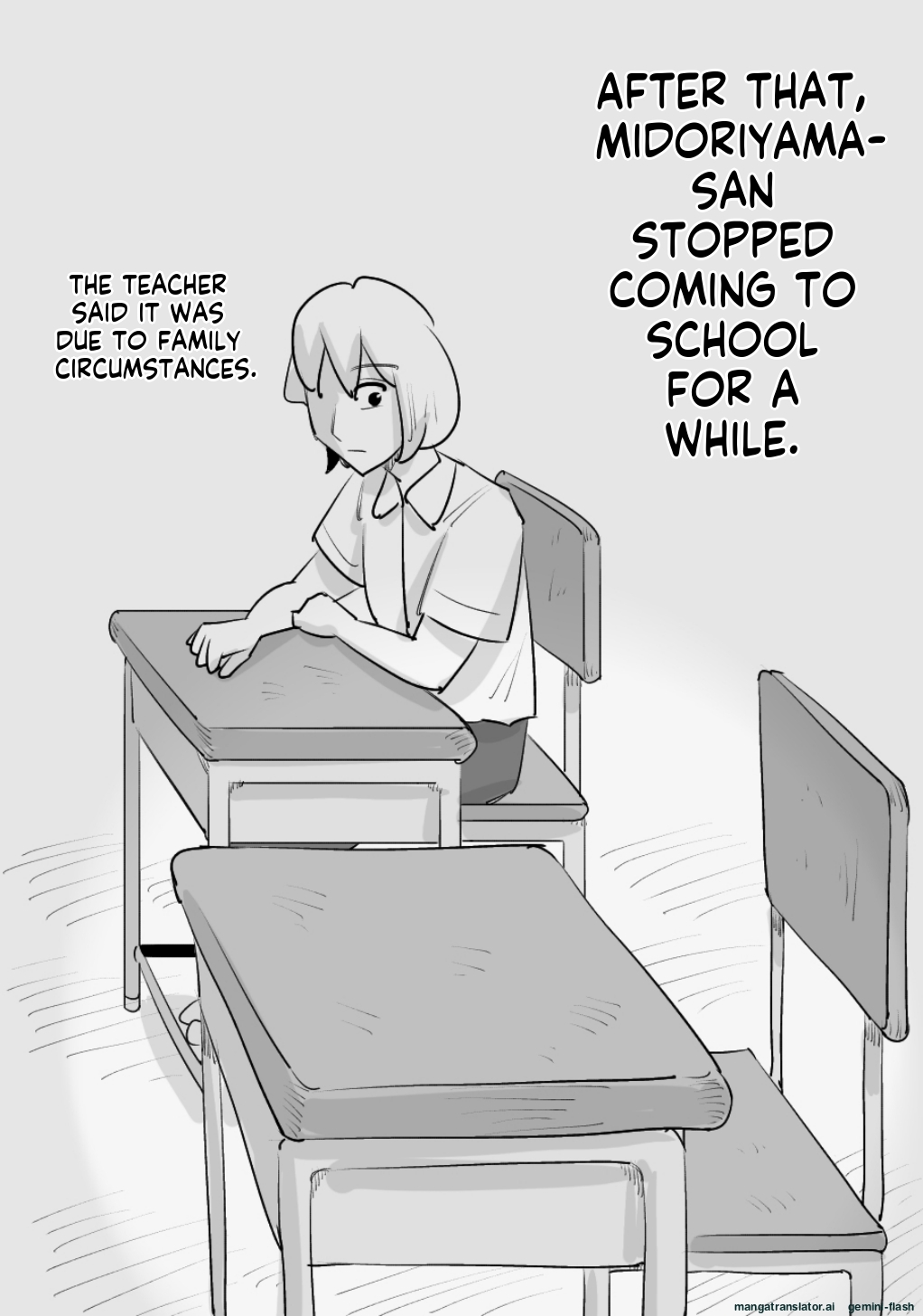 [Penchapen]A boyfriend who was stolen by a handsome, cool-looking woman[English] Page 7