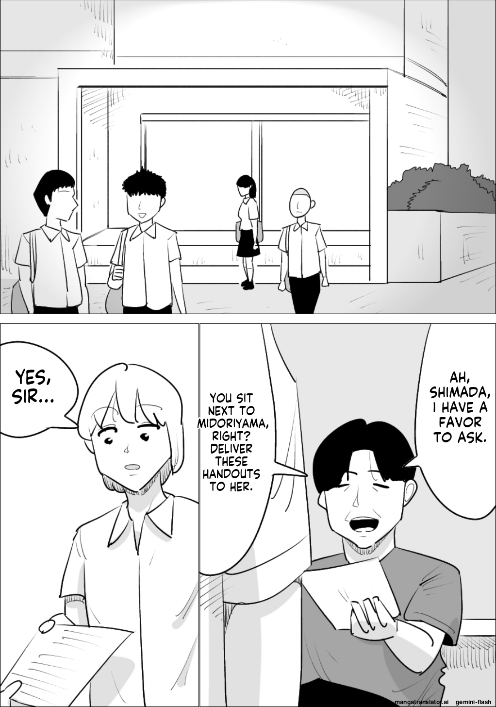 [Penchapen]A boyfriend who was stolen by a handsome, cool-looking woman[English] Page 9