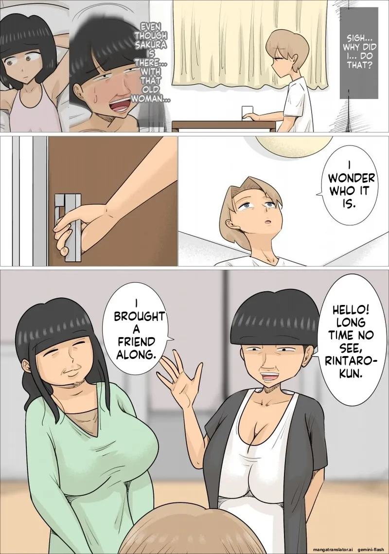 [Penchapen]A boyfriend who was stolen by three unattractive mature women speaking Kansai dialect (bob cut, fat, and underbite[English] Page 28