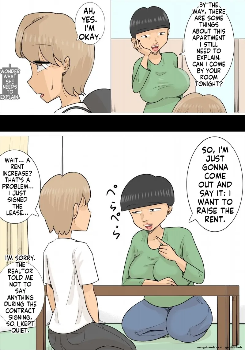 [Penchapen]A boyfriend who was stolen by three unattractive mature women speaking Kansai dialect (bob cut, fat, and underbite[English] Page 8