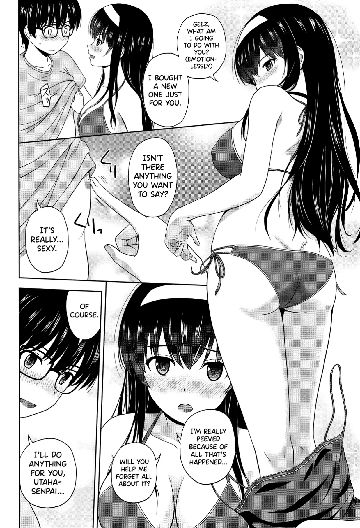 (C98) [G-SCAN CORP. (Satou Chagashi)]Saenai Kanojo-tachi no Rinri Shinsakai Soushuuhen 2(Saenai Heroine no Sodatekata) [English] Page 96