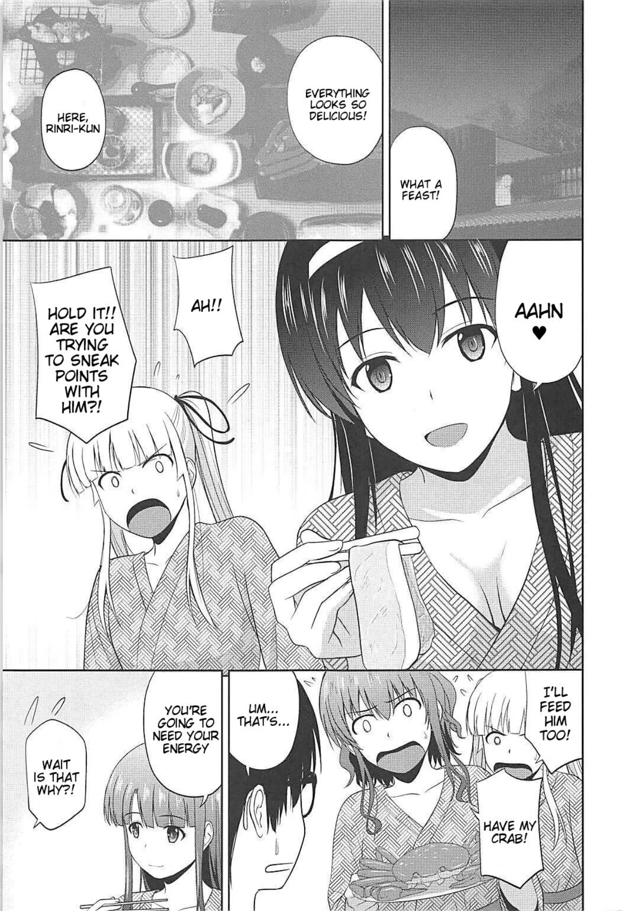(C98) [G-SCAN CORP. (Satou Chagashi)]Saenai Kanojo-tachi no Rinri Shinsakai Soushuuhen 2(Saenai Heroine no Sodatekata) [English] Page 28