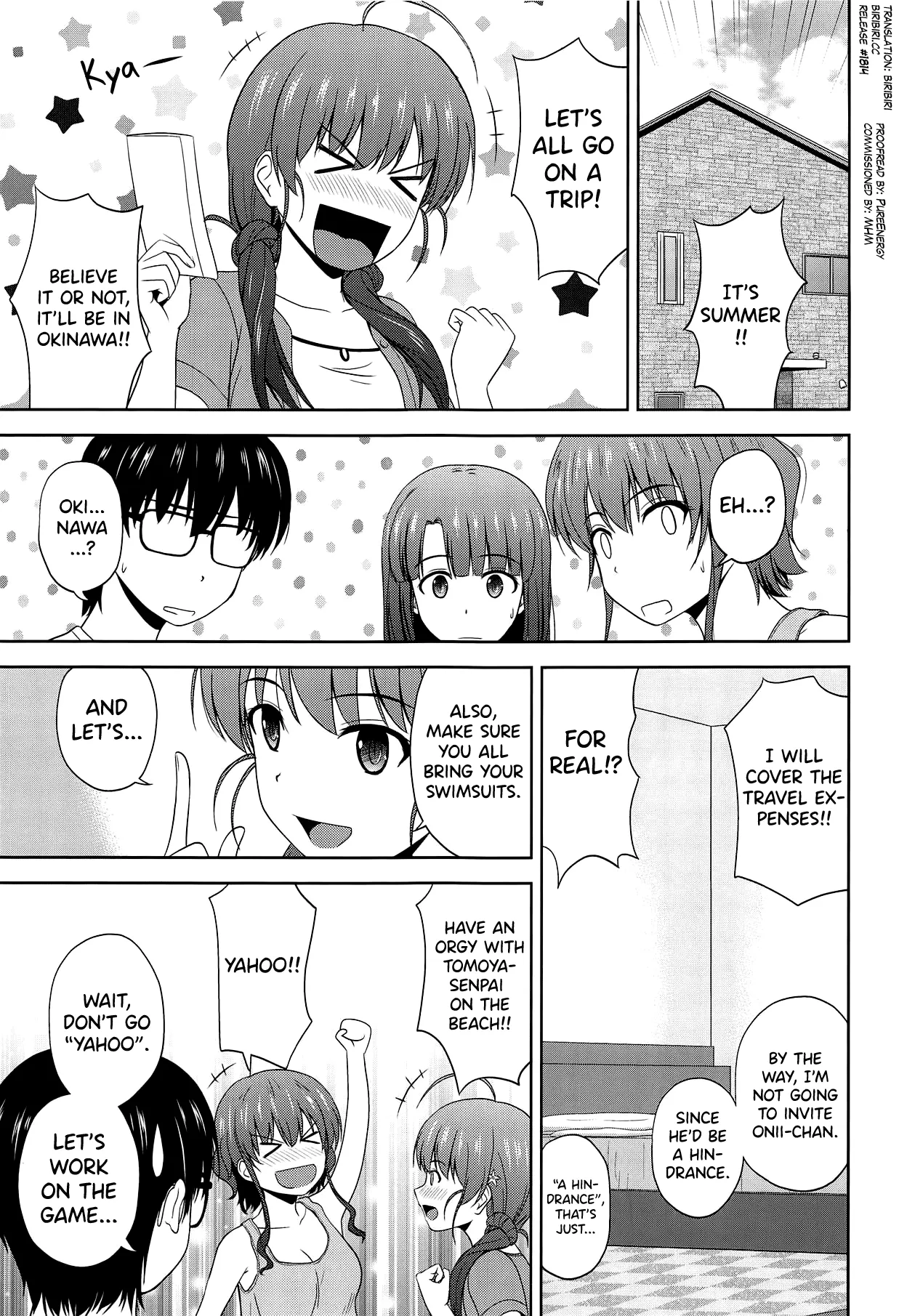 (C98) [G-SCAN CORP. (Satou Chagashi)]Saenai Kanojo-tachi no Rinri Shinsakai Soushuuhen 2(Saenai Heroine no Sodatekata) [English] Page 91