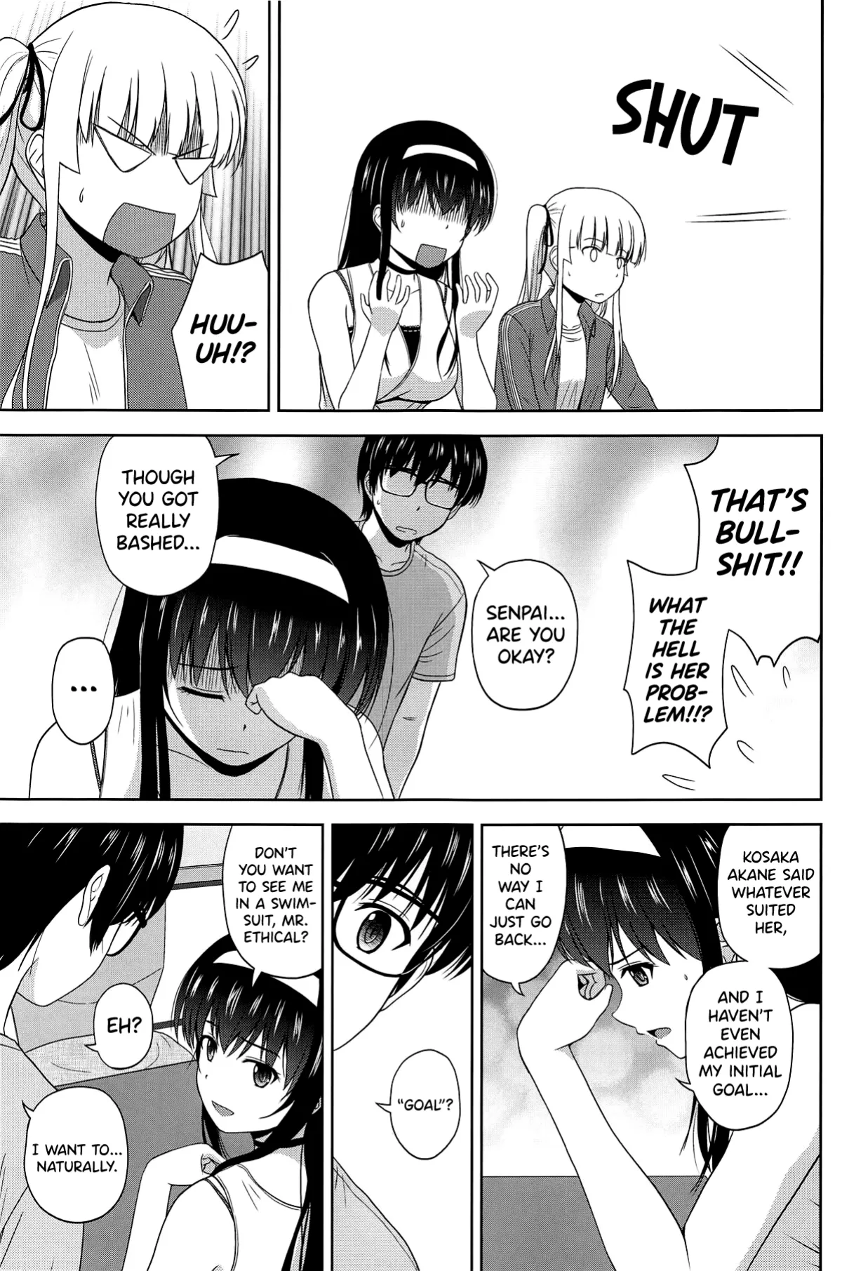 (C98) [G-SCAN CORP. (Satou Chagashi)]Saenai Kanojo-tachi no Rinri Shinsakai Soushuuhen 2(Saenai Heroine no Sodatekata) [English] Page 95