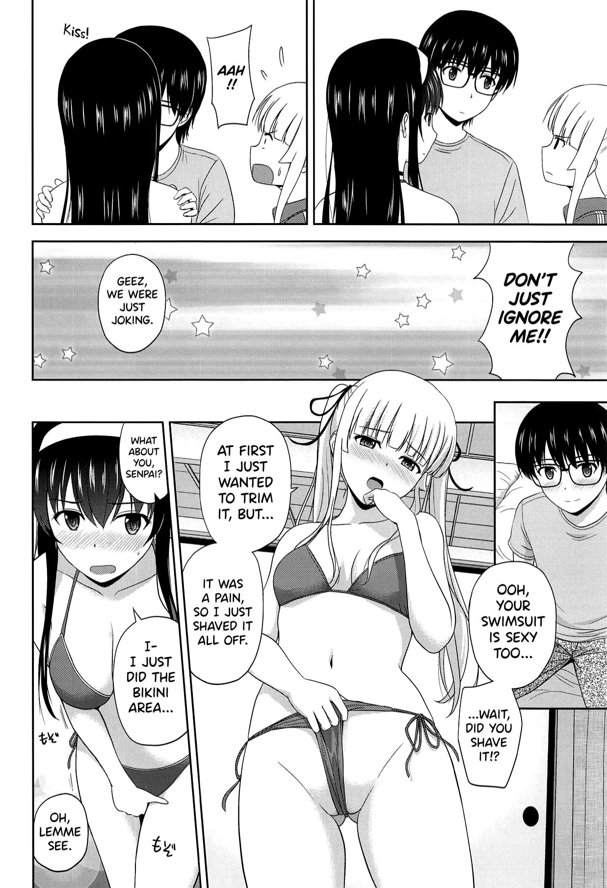 (C98) [G-SCAN CORP. (Satou Chagashi)]Saenai Kanojo-tachi no Rinri Shinsakai Soushuuhen 2(Saenai Heroine no Sodatekata) [English] Page 102