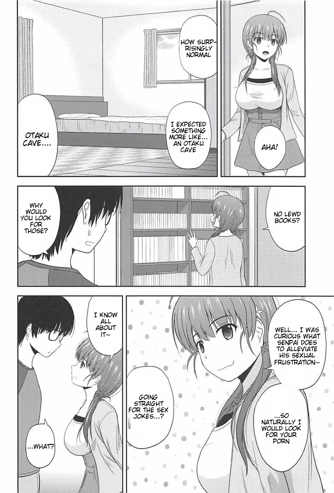 (C98) [G-SCAN CORP. (Satou Chagashi)]Saenai Kanojo-tachi no Rinri Shinsakai Soushuuhen 2(Saenai Heroine no Sodatekata) [English] Page 65