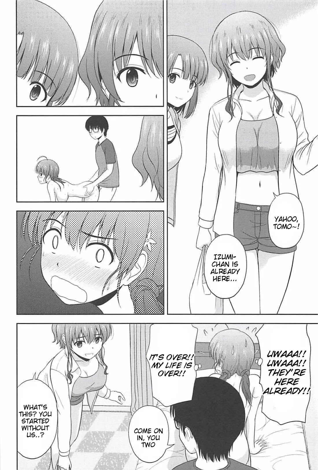 (C98) [G-SCAN CORP. (Satou Chagashi)]Saenai Kanojo-tachi no Rinri Shinsakai Soushuuhen 2(Saenai Heroine no Sodatekata) [English] Page 77