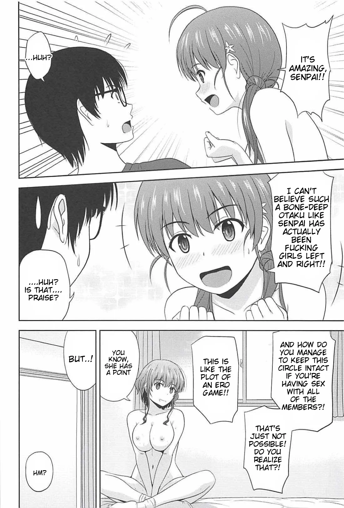 (C98) [G-SCAN CORP. (Satou Chagashi)]Saenai Kanojo-tachi no Rinri Shinsakai Soushuuhen 2(Saenai Heroine no Sodatekata) [English] Page 89