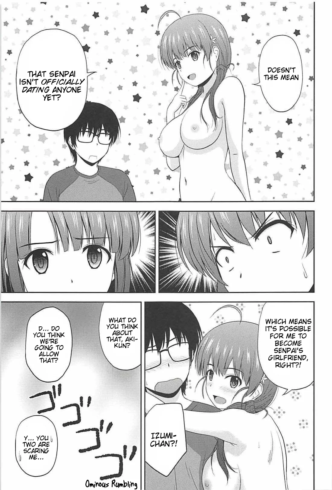 (C98) [G-SCAN CORP. (Satou Chagashi)]Saenai Kanojo-tachi no Rinri Shinsakai Soushuuhen 2(Saenai Heroine no Sodatekata) [English] Page 90