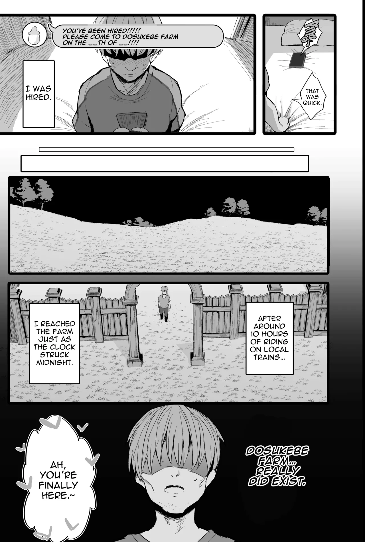 [Jack to Nicholson (NoriPachi)]Bokujou no Tanetsuke Beit ni Ukatta Boku[Digital] [English] [hardcase8translates] Page 6