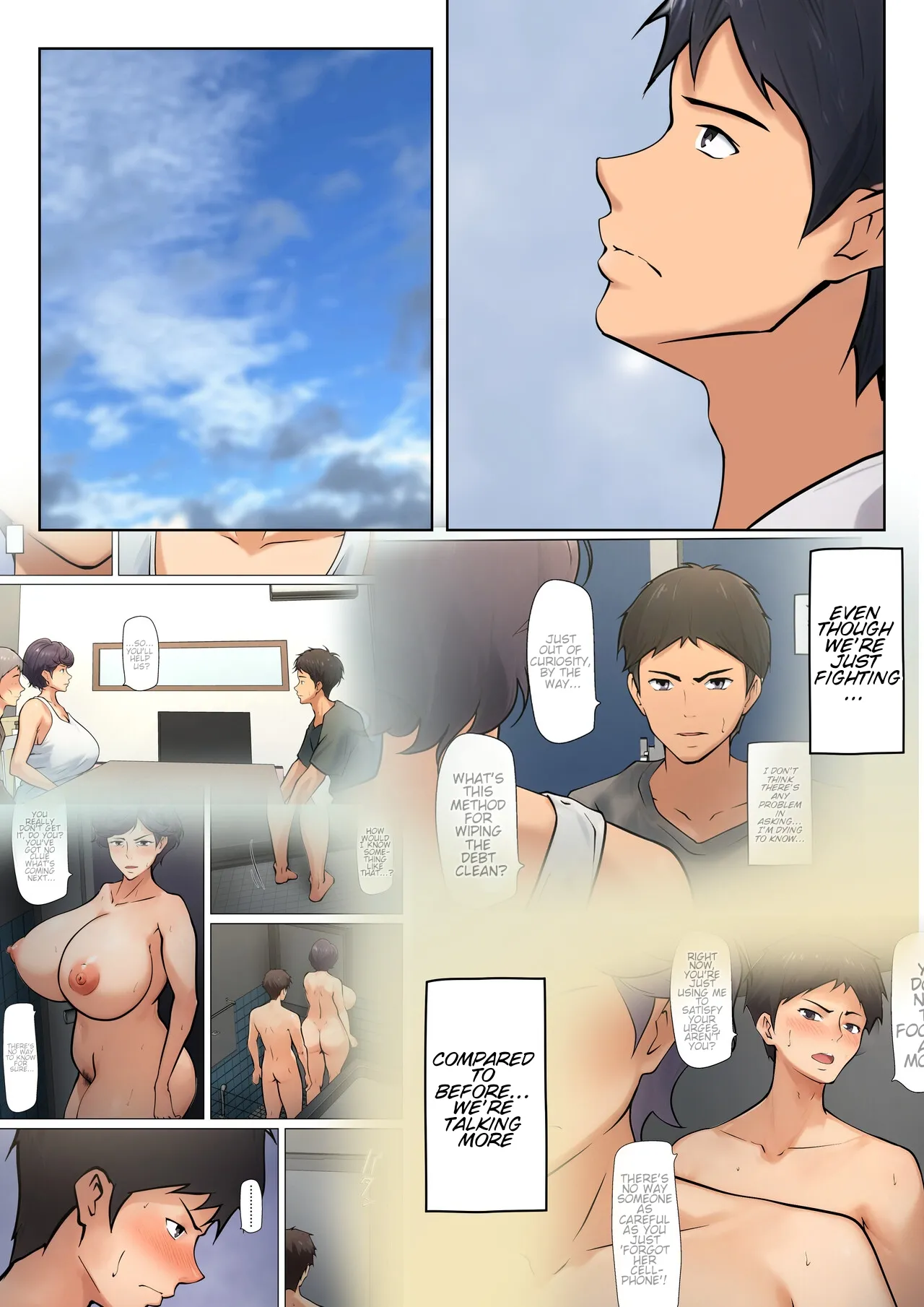 [Pentacle(Shimipan)]I guess I have no choice but to have sex with my mom(The story so far) [WaterKujo] [English] Page 196