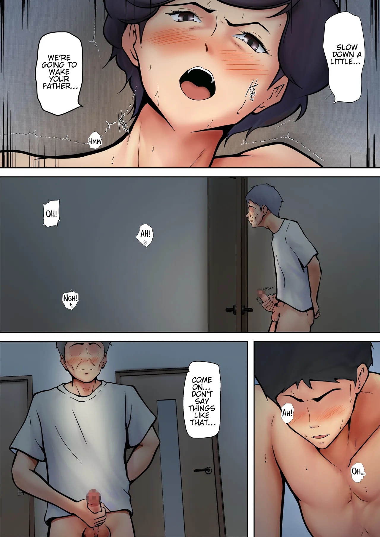 [Pentacle(Shimipan)]I guess I have no choice but to have sex with my mom(The story so far) [WaterKujo] [English] Page 257