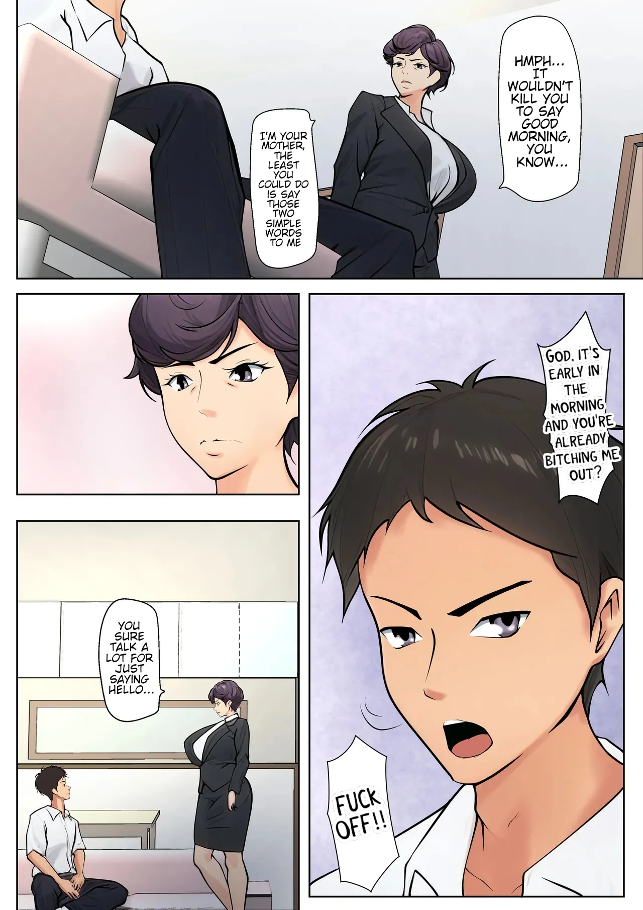 [Pentacle(Shimipan)]I guess I have no choice but to have sex with my mom(The story so far) [WaterKujo] [English] Page 5