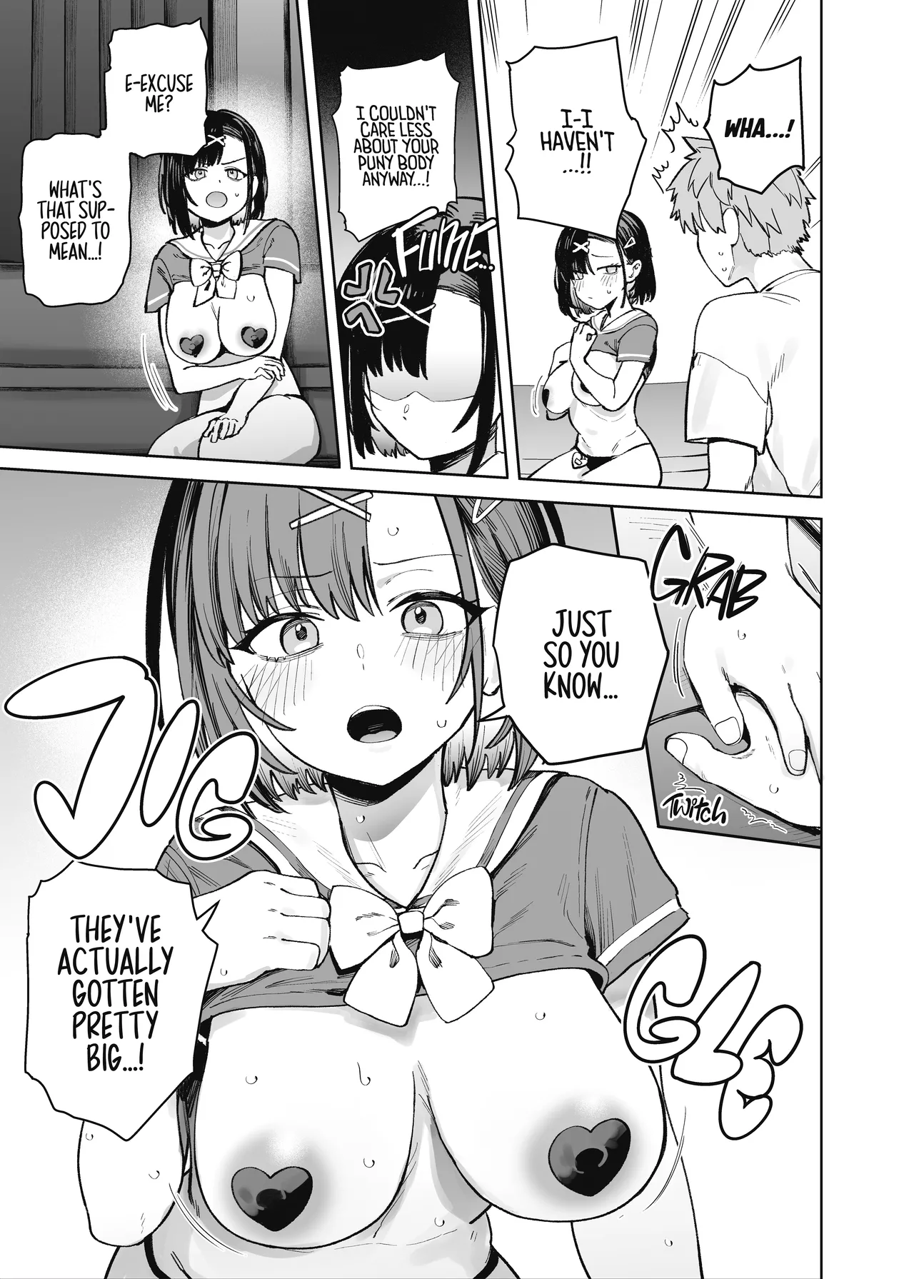 [Solo Shimeji (Bunapi 397 Yen)]2-nen C-gumi Gakuen Oppabu no Cast ni Imouto ga Ita | My Little Sister Was a Hostess at Class 2-C's School Festival Boobs Bar[English] [Digital] Page 13