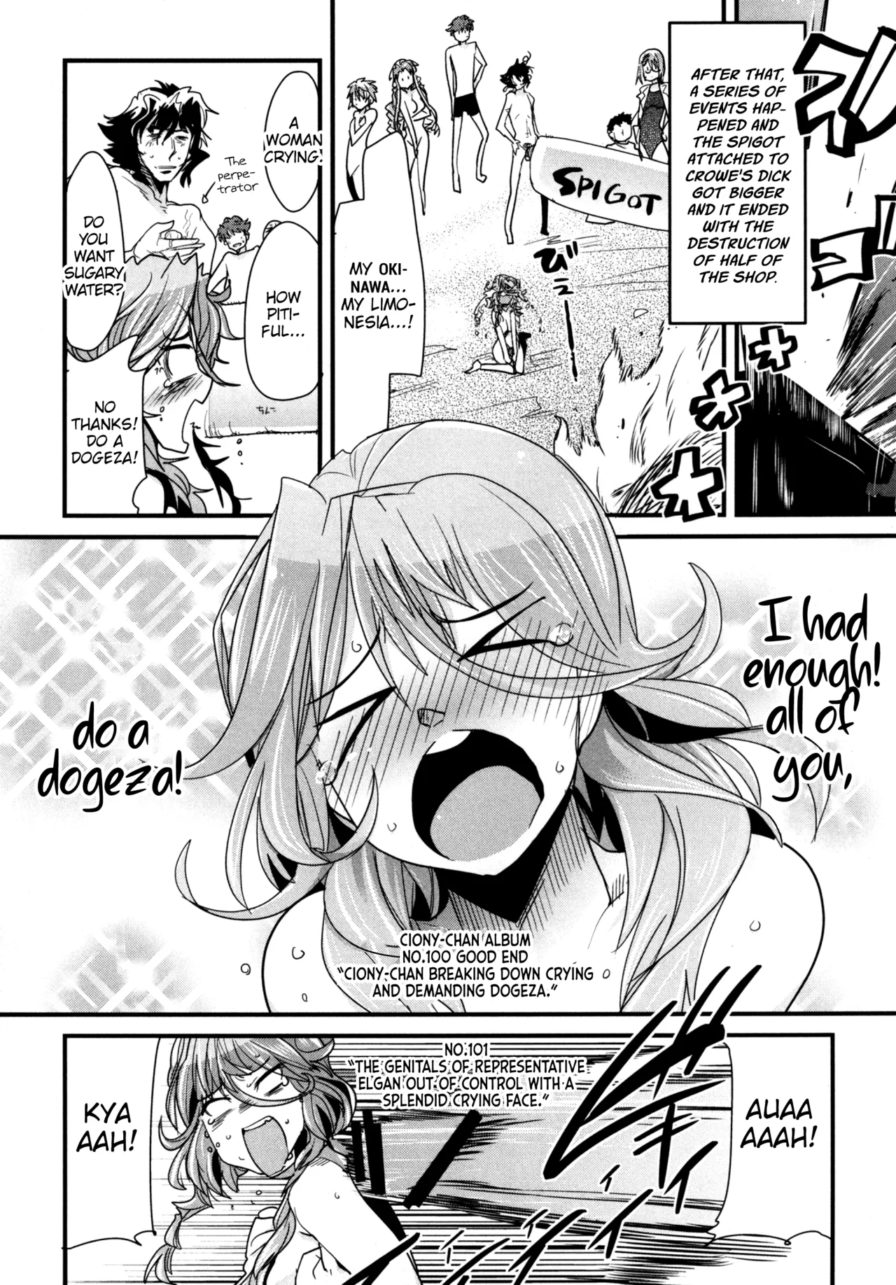 [Bronco Hitoritabi (Uchi-Uchi Keyaki)]Dainiji Boku no Watashi no Super Bobobbo Taisen Z Oneechan to Ceony-chan Hen(Super Robot Wars Z 2nd) [English] [Digital] Page 20
