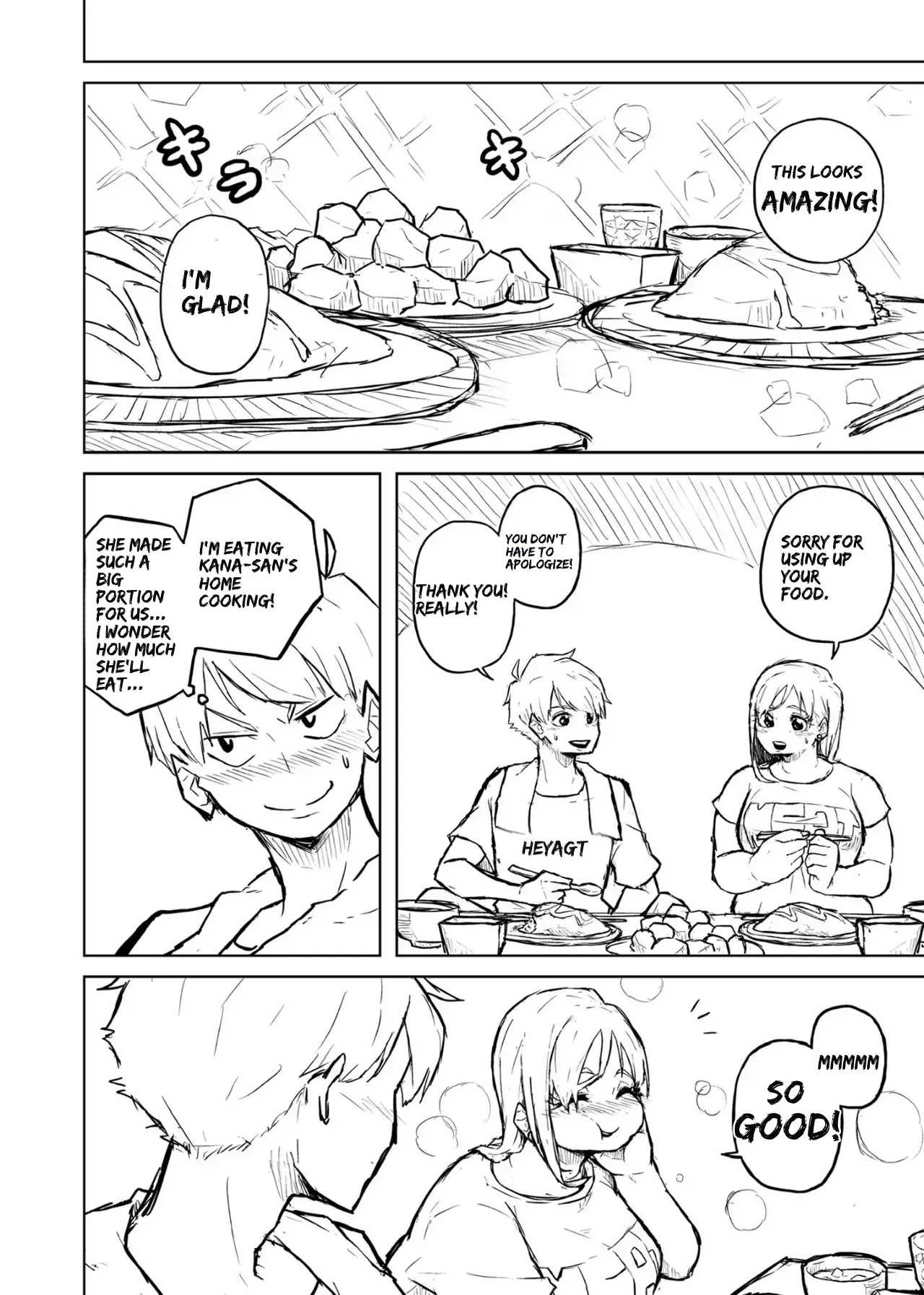 [Pocchari wa sekai o sukuu]Chubby Girlfriend[English Re-Write] Page 18