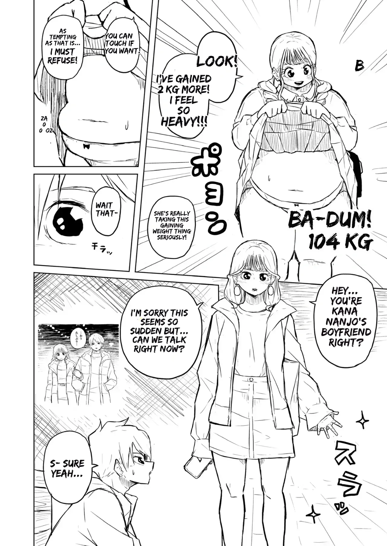 [Pocchari wa sekai o sukuu]Chubby Girlfriend[English Re-Write] Page 186