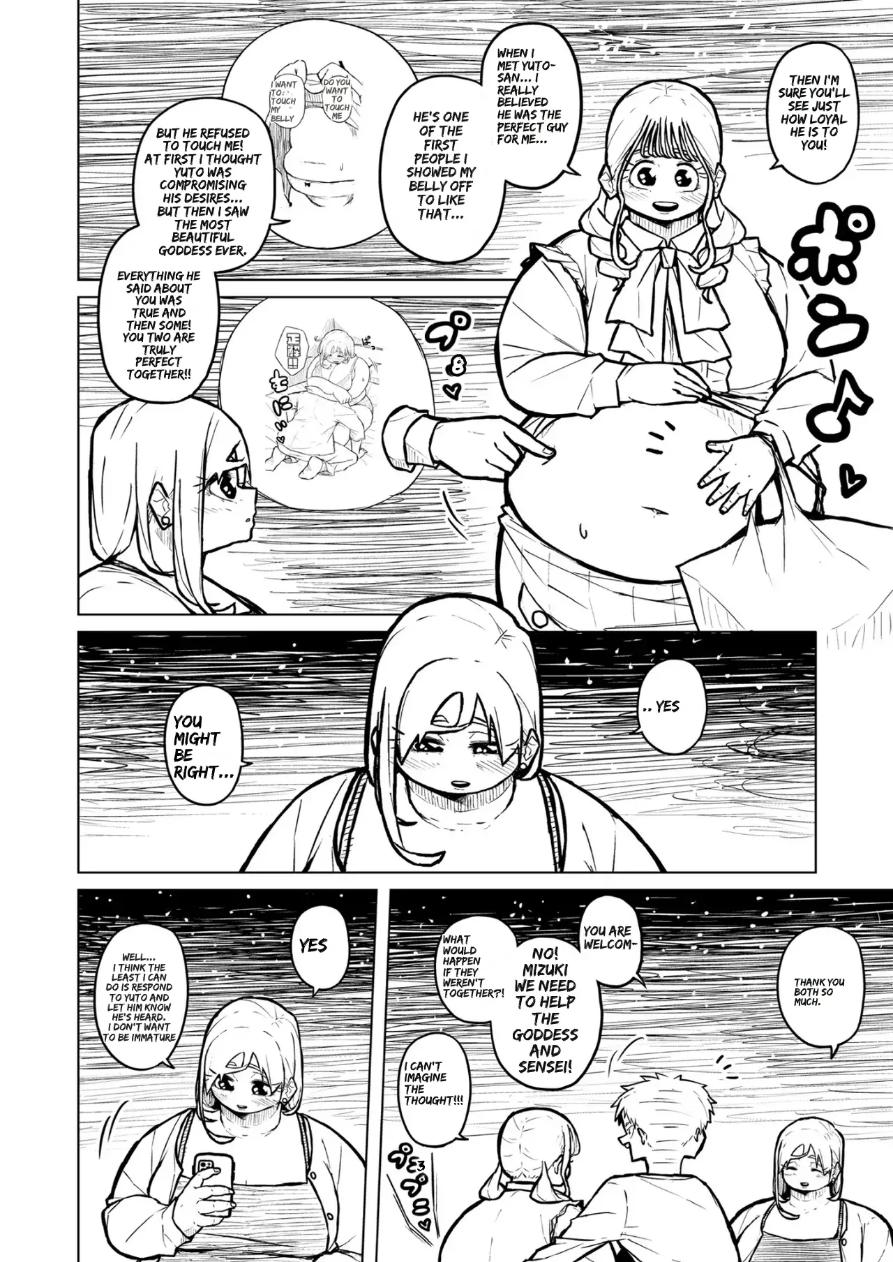 [Pocchari wa sekai o sukuu]Chubby Girlfriend[English Re-Write] Page 279