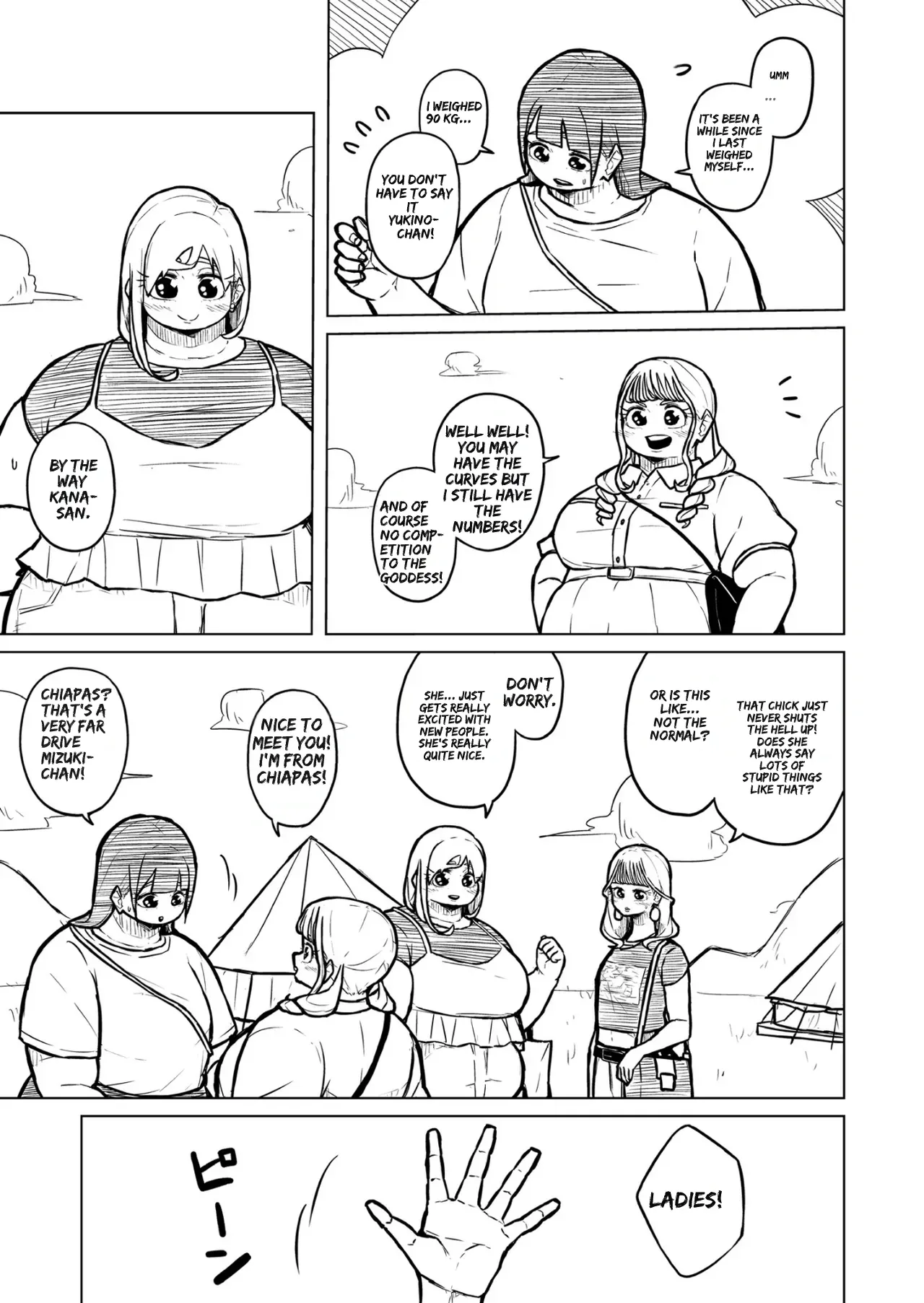 [Pocchari wa sekai o sukuu]Chubby Girlfriend[English Re-Write] Page 316