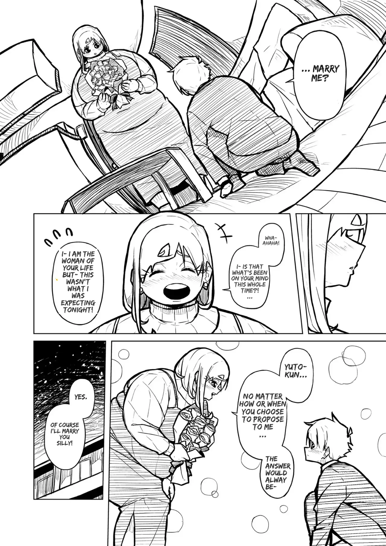 [Pocchari wa sekai o sukuu]Chubby Girlfriend[English Re-Write] Page 376
