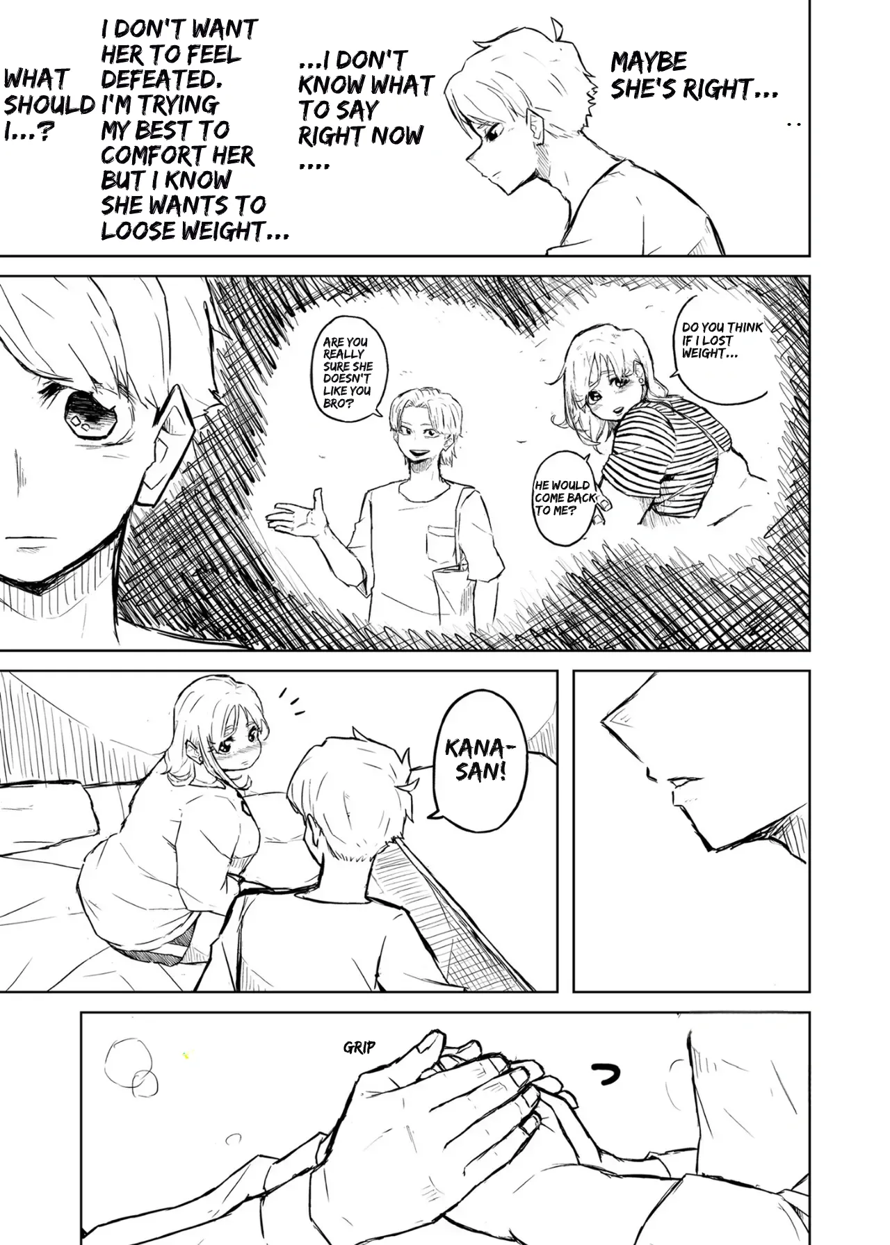 [Pocchari wa sekai o sukuu]Chubby Girlfriend[English Re-Write] Page 39