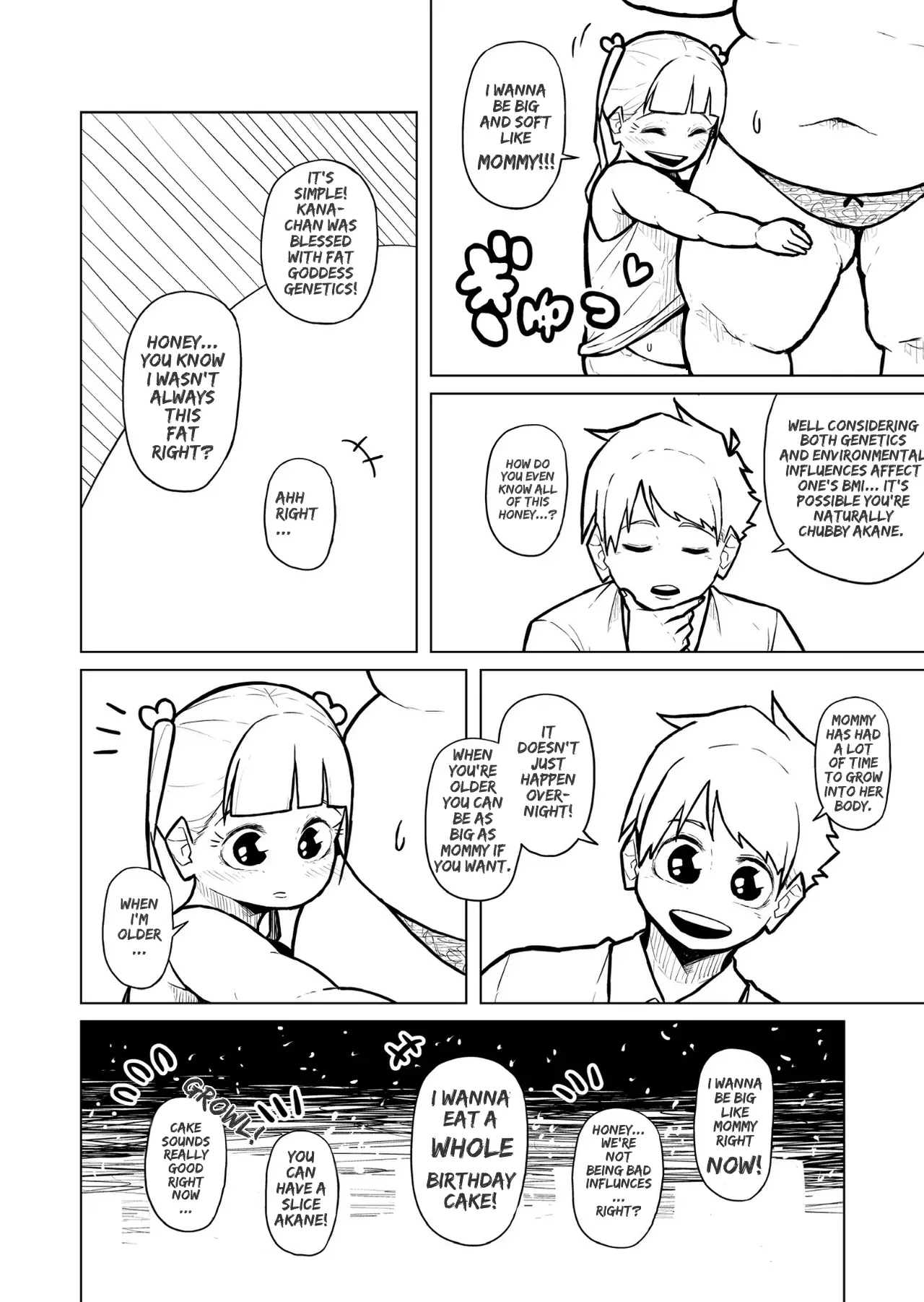 [Pocchari wa sekai o sukuu]Chubby Girlfriend[English Re-Write] Page 432