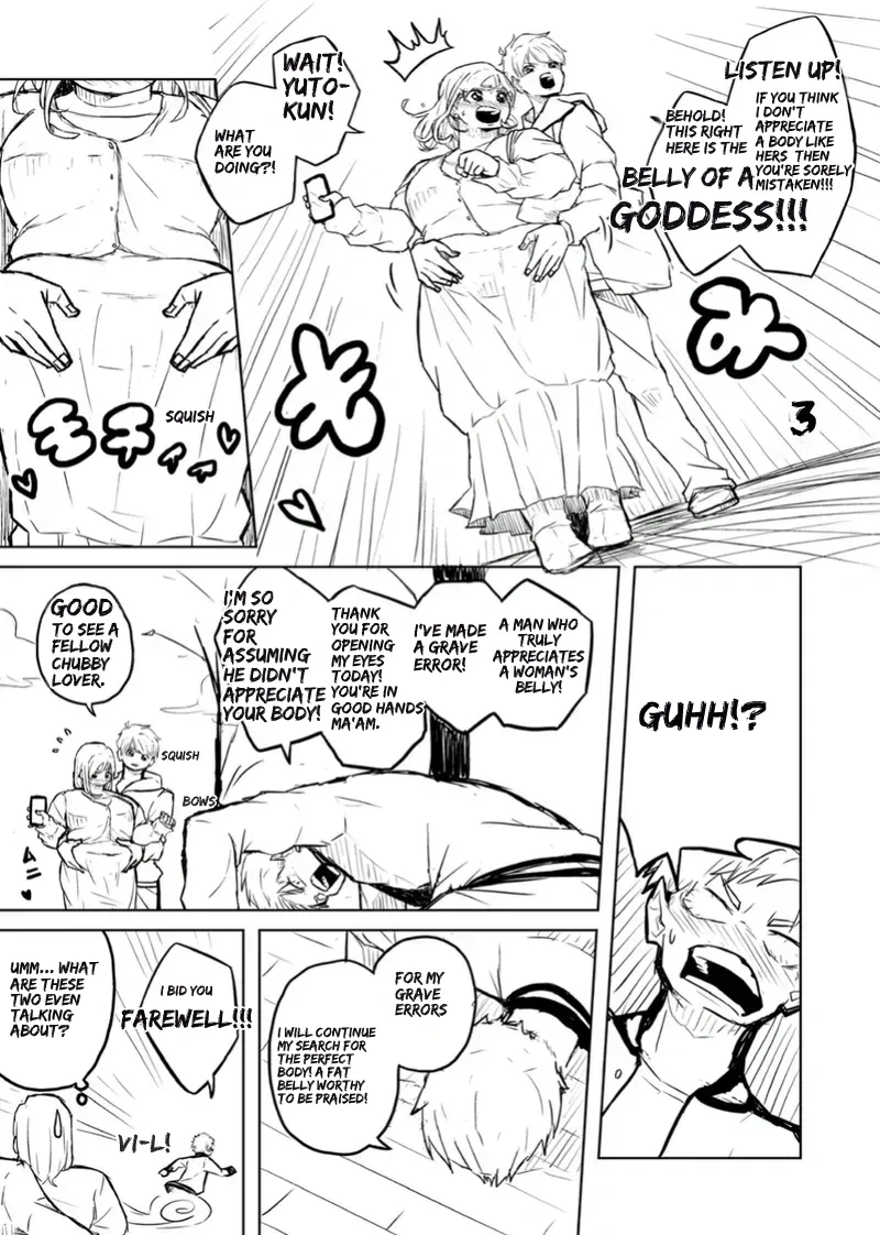 [Pocchari wa sekai o sukuu]Chubby Girlfriend[English Re-Write] Page 71
