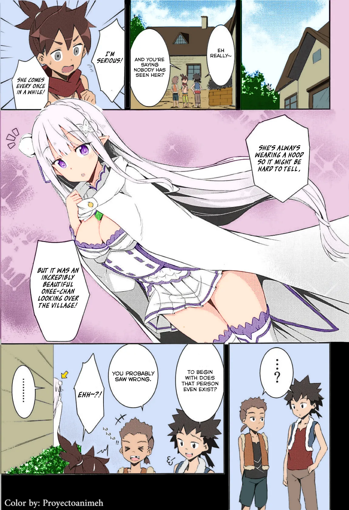 (C94) [Chelsea lip (Minato Yoshihiro)]Majo no Nokoriga | The Witch's Lingering Scent(Re:Zero kara Hajimeru Isekai Seikatsu) [English] [Thennos scans] [proyectoanimeh] [Colorized] Page 2