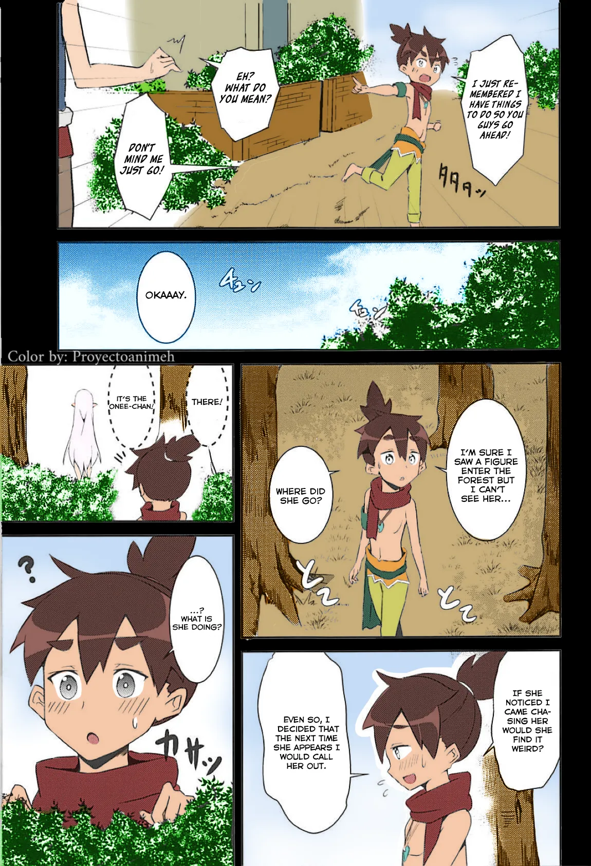 (C94) [Chelsea lip (Minato Yoshihiro)]Majo no Nokoriga | The Witch's Lingering Scent(Re:Zero kara Hajimeru Isekai Seikatsu) [English] [Thennos scans] [proyectoanimeh] [Colorized] Page 4